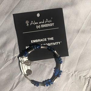 Alex and Ani | Azure Glade Beaded Bangle (NWT)